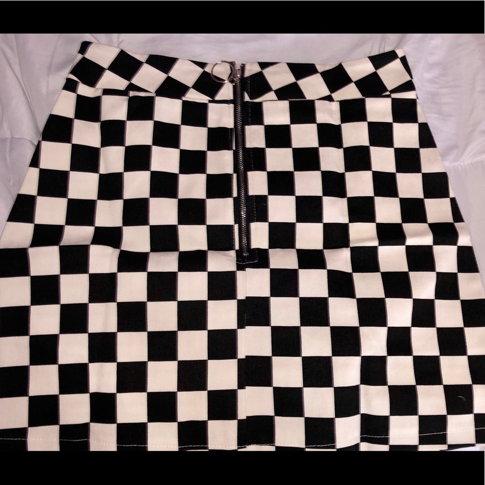 New Checkered skirt!